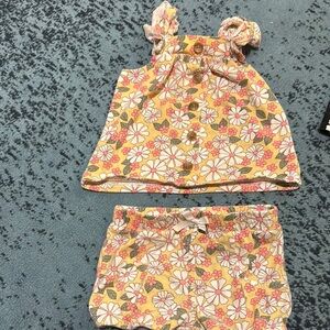 Two pieces set for baby girls every day use!